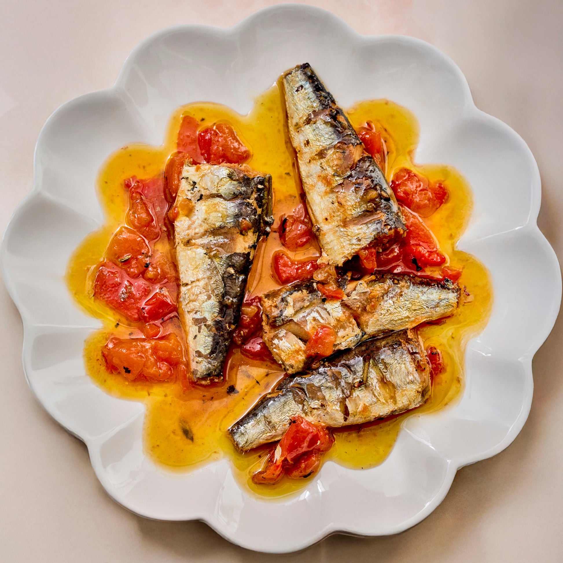 Sardines in Tomatoes and Peppers