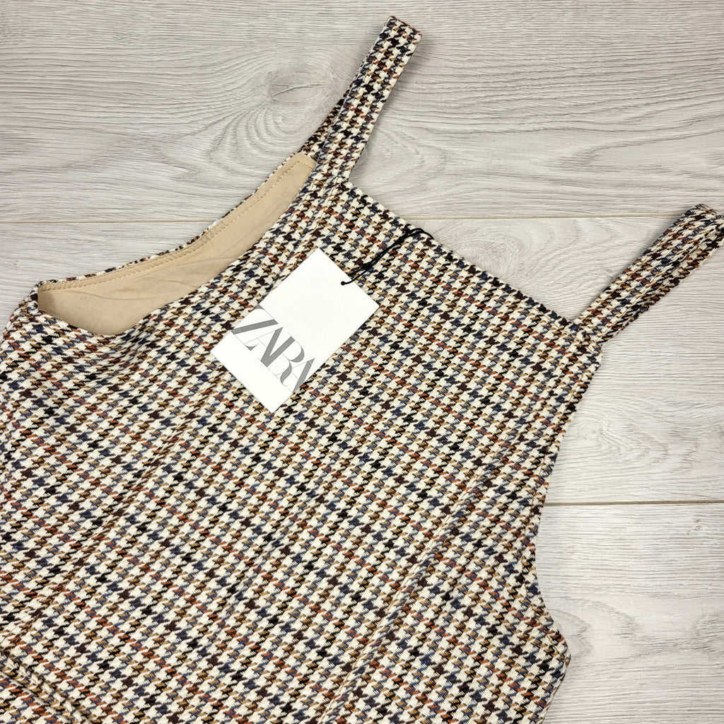 SHYS2 - NOUVEAU - Robe pied-de-poule Zara. Taille 42/44