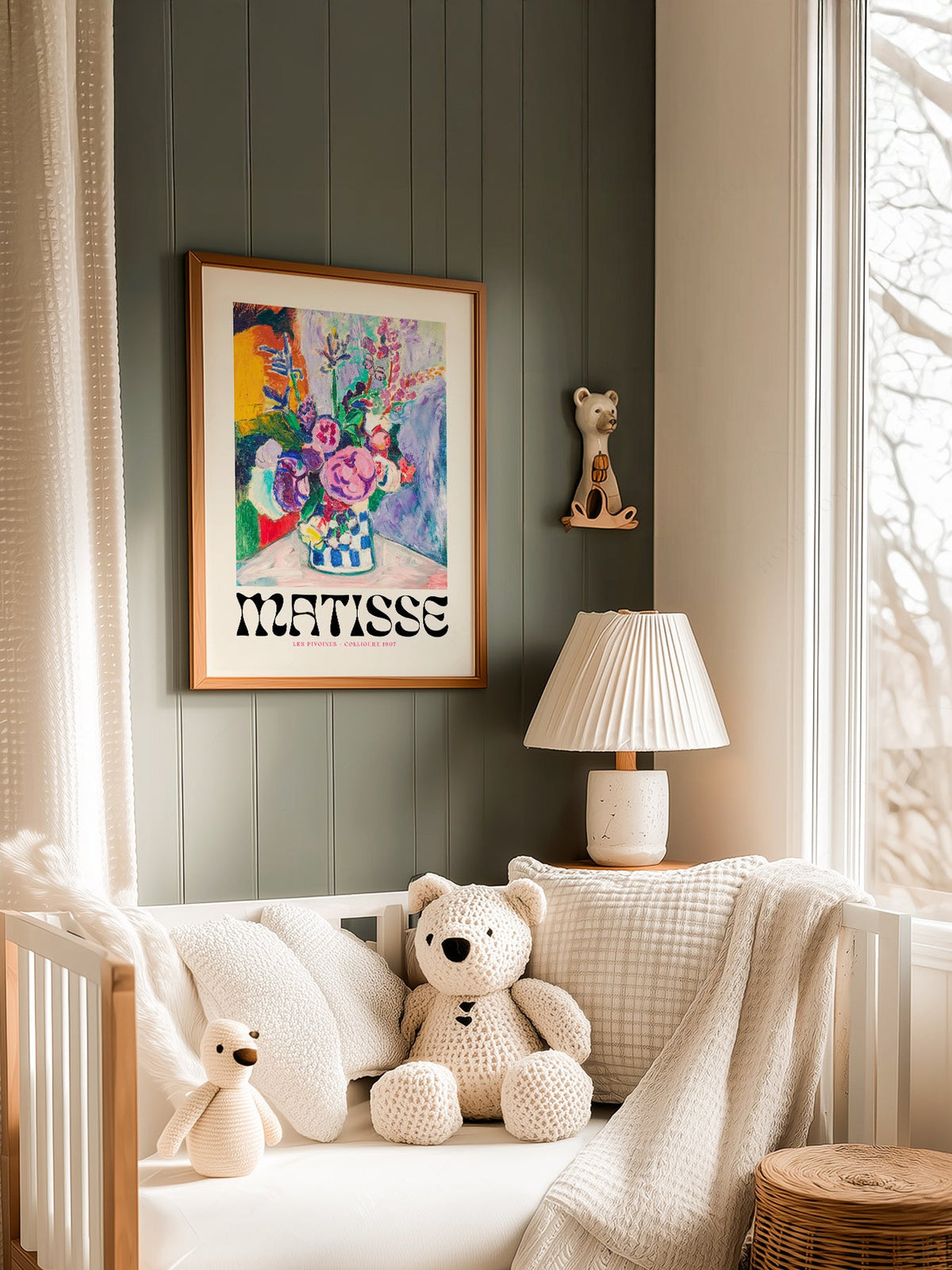 Henri Matisse Les Pivoines Art Print – Colorful Floral Wall Decor
