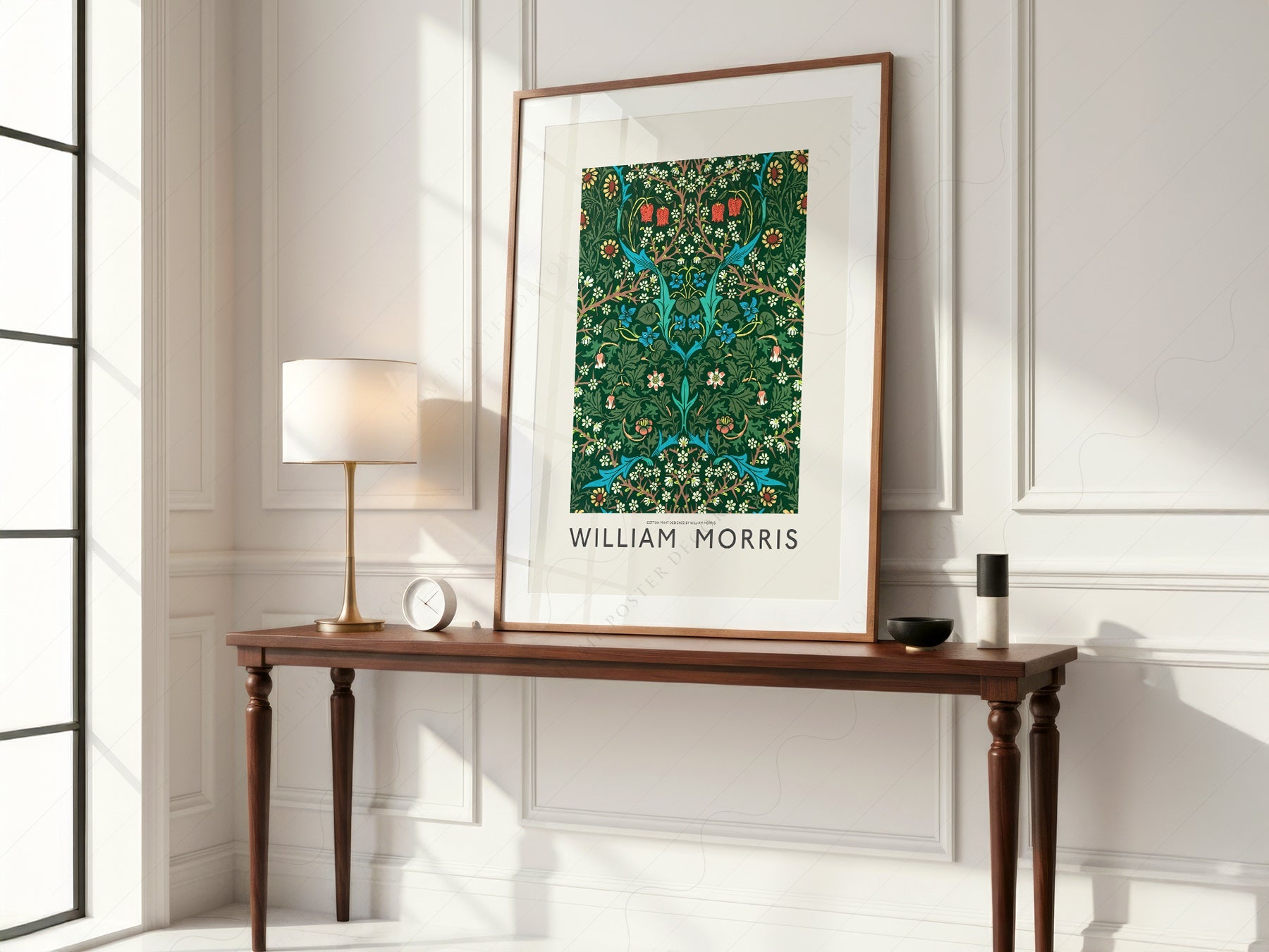 William Morris Blackthorn Art Print – Arts and Crafts Floral Poster