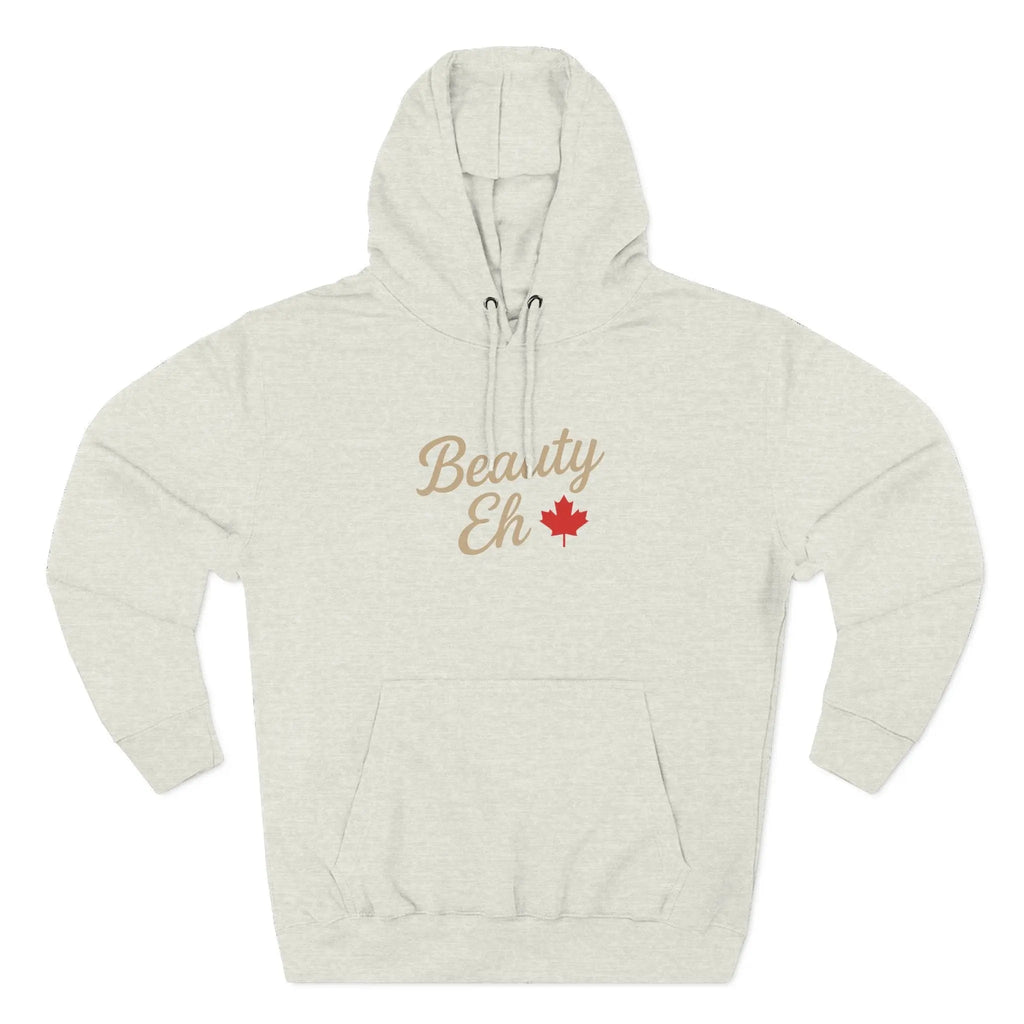 Sweat à capuche Beauty Eh Canadian - Pull-over Maple Leaf Pride - Vêtements pour femmes pour la fête du Canada - Sweat à capuche doublé en polaire confortable