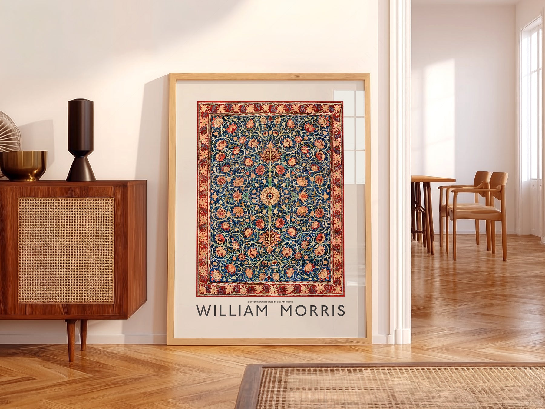 William Morris Holland Park Carpet Art Print – Arts & Crafts Wall Decor