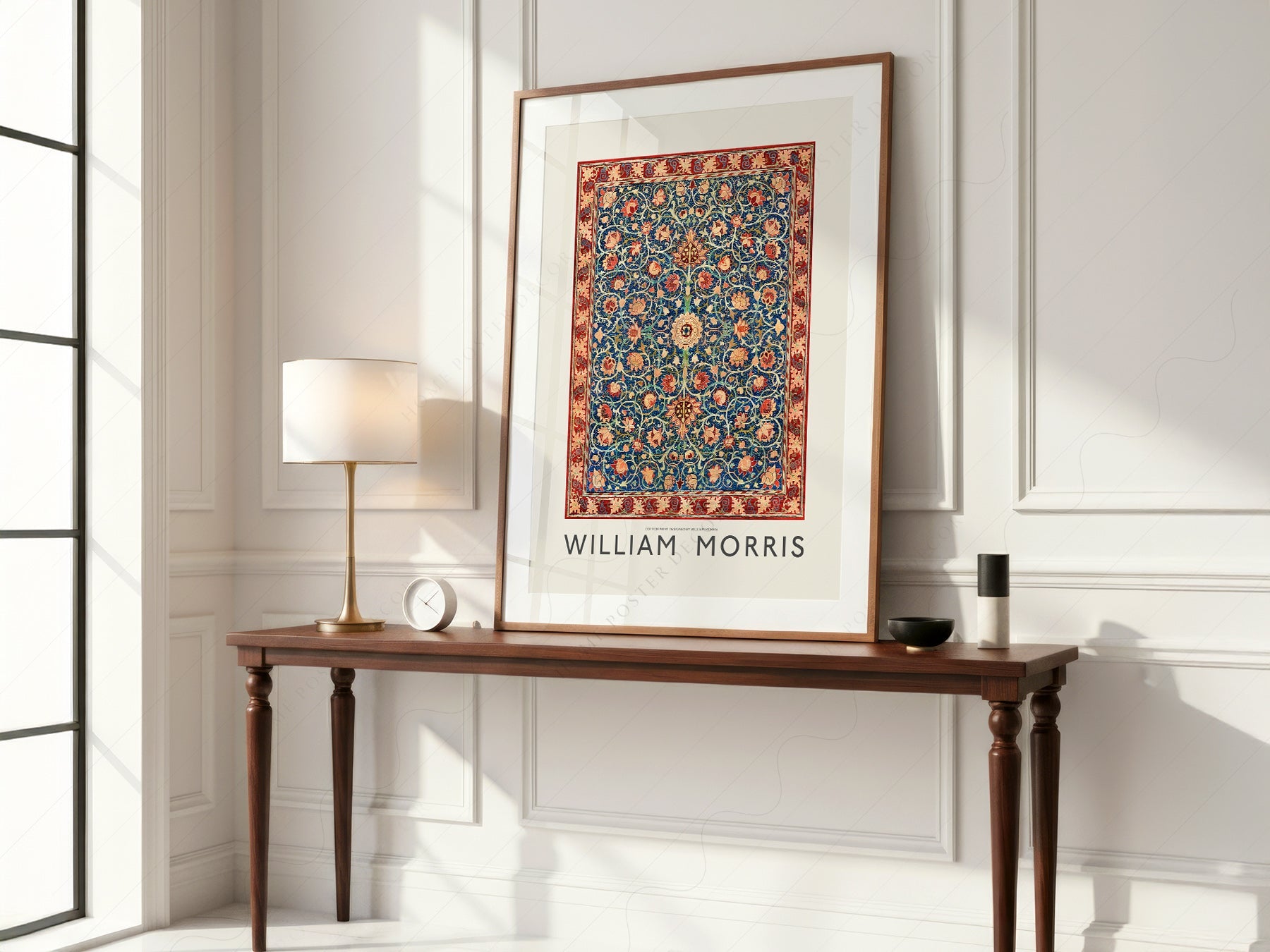 William Morris Holland Park Carpet Art Print – Arts & Crafts Wall Decor