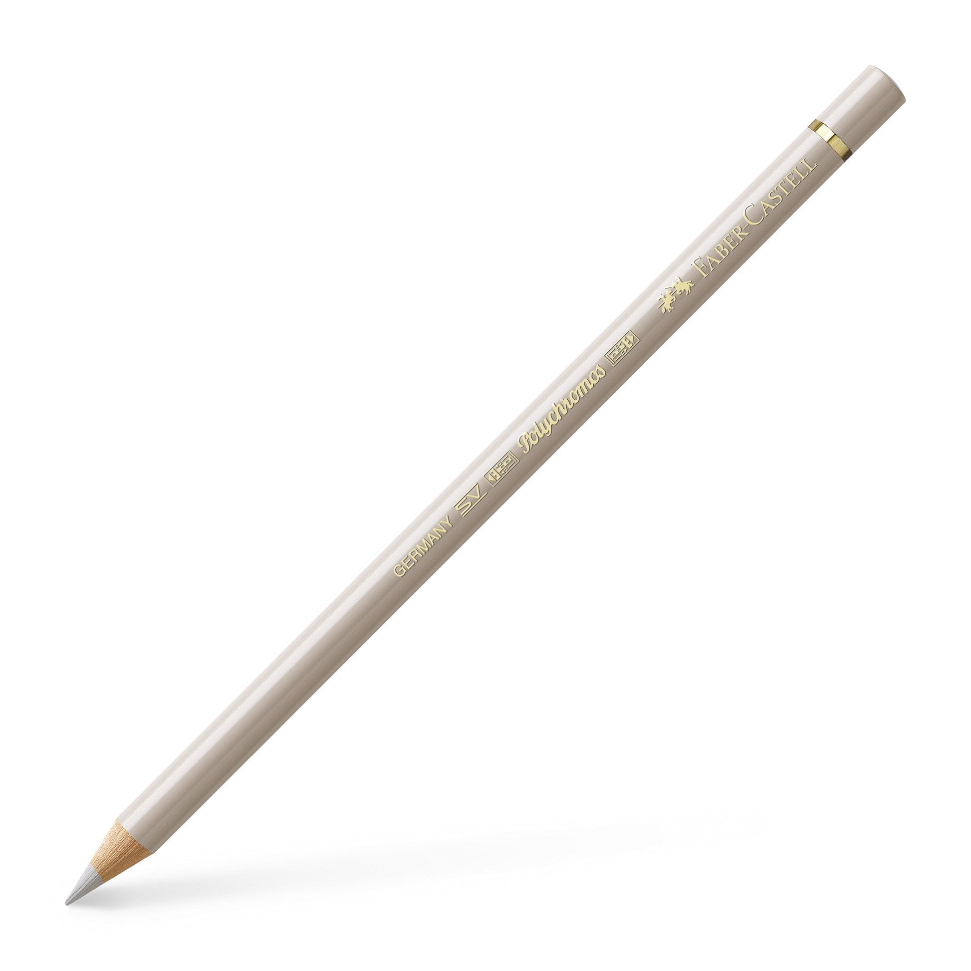 Faber-Castell - Polychromos - Individual Pencil - White, Black and Greys