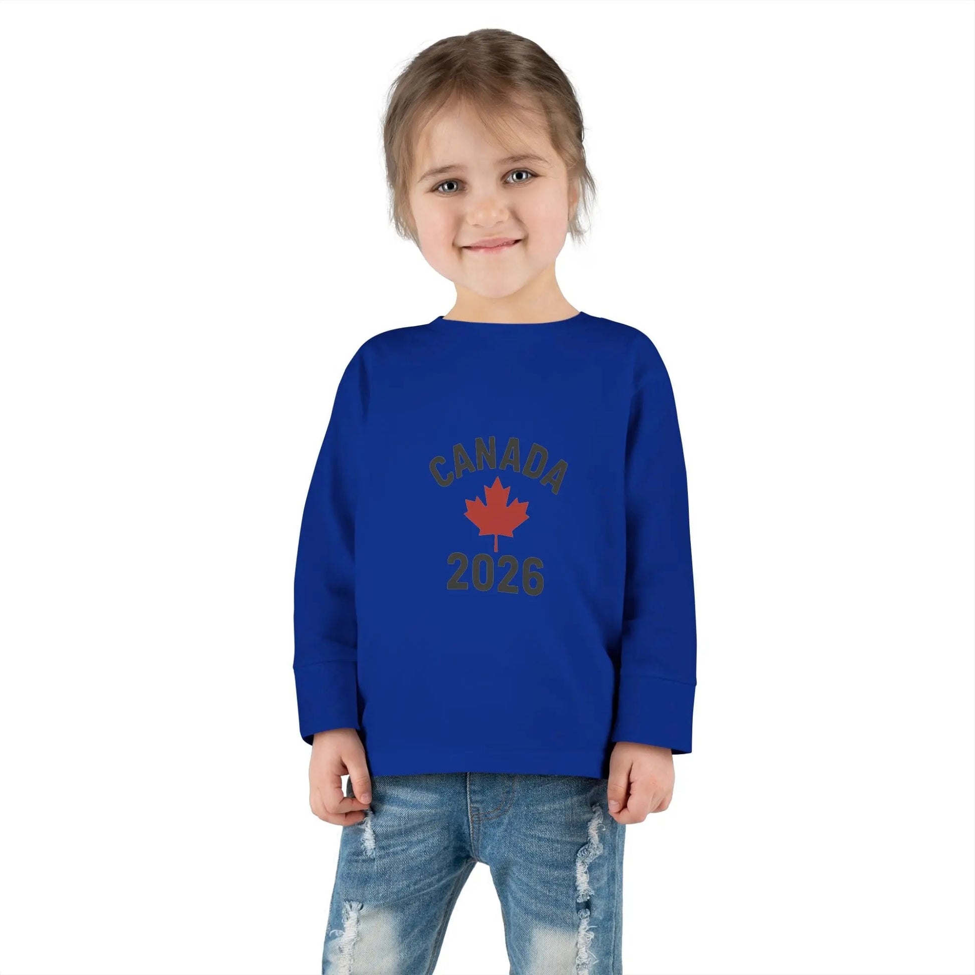 Sweat-shirt enfant Maple Stick – Édition spéciale hockey olympique Canada 2026