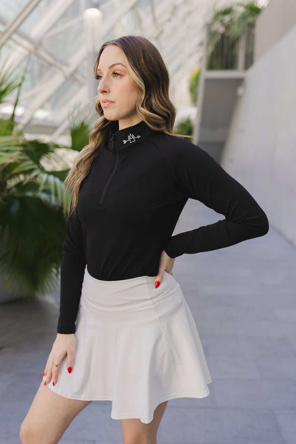 1/4 Zip Long Sleeve WOMENS