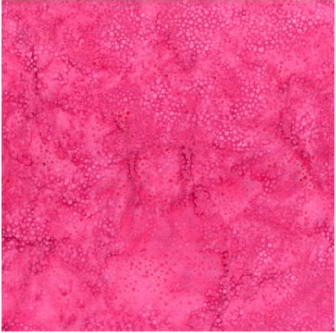 Peintures à la main Bali par Hoffman - Rose vif - 28851-12