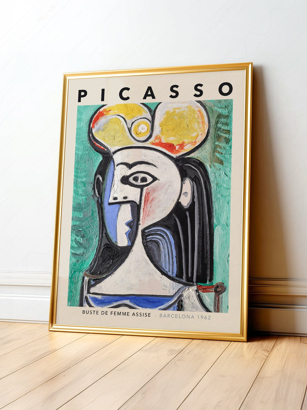 Pablo Picasso Buste de Femme Assise Art Print – Cubist Wall Decor
