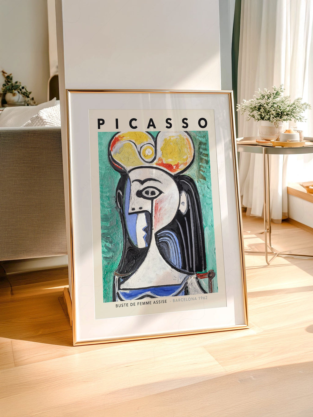 Pablo Picasso Buste de Femme Assise Art Print – Cubist Wall Decor