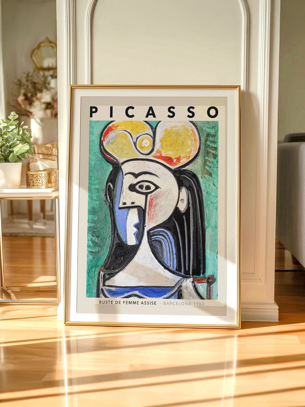 Pablo Picasso Buste de Femme Assise Art Print – Cubist Wall Decor