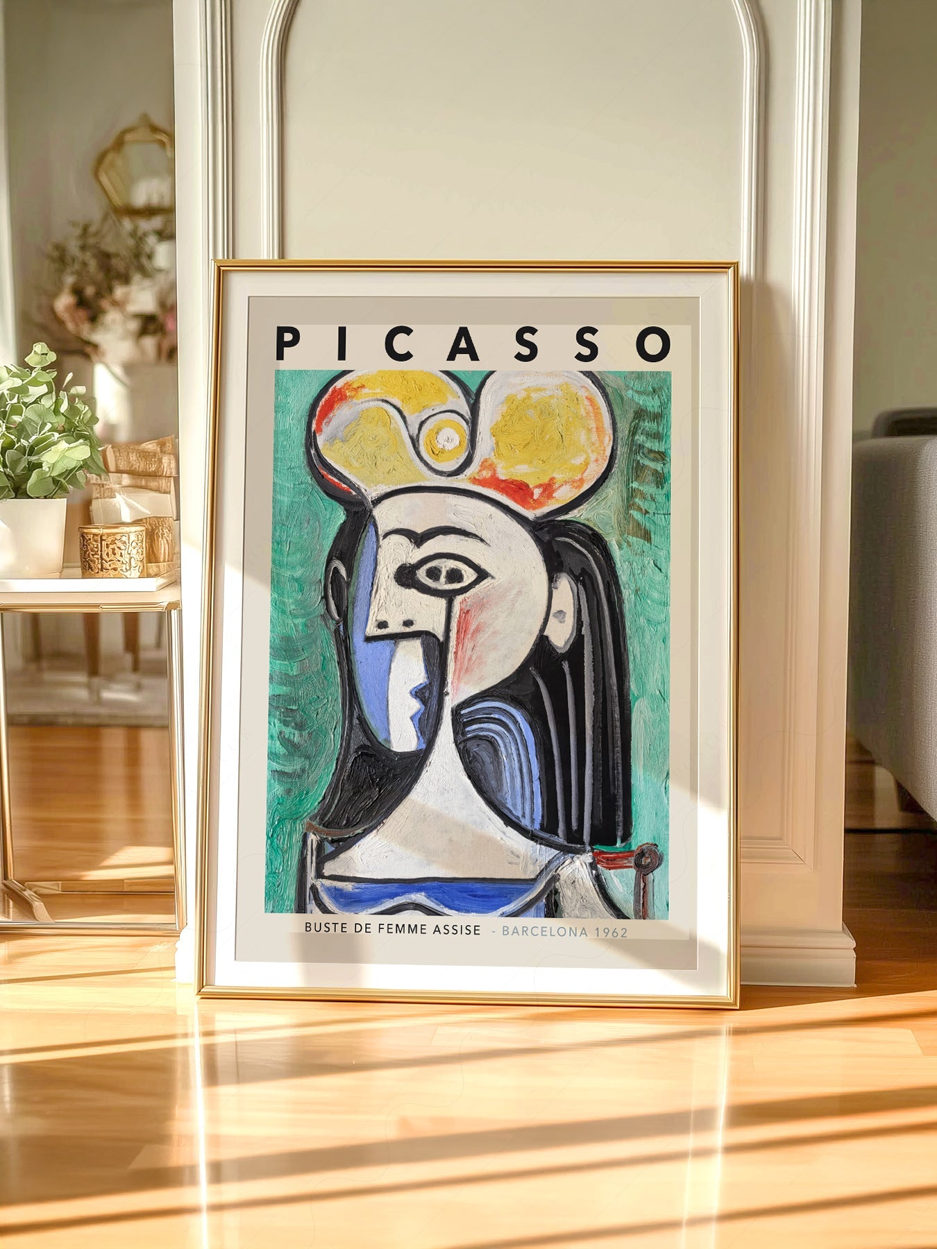 Pablo Picasso Buste de Femme Assise Art Print – Cubist Wall Decor