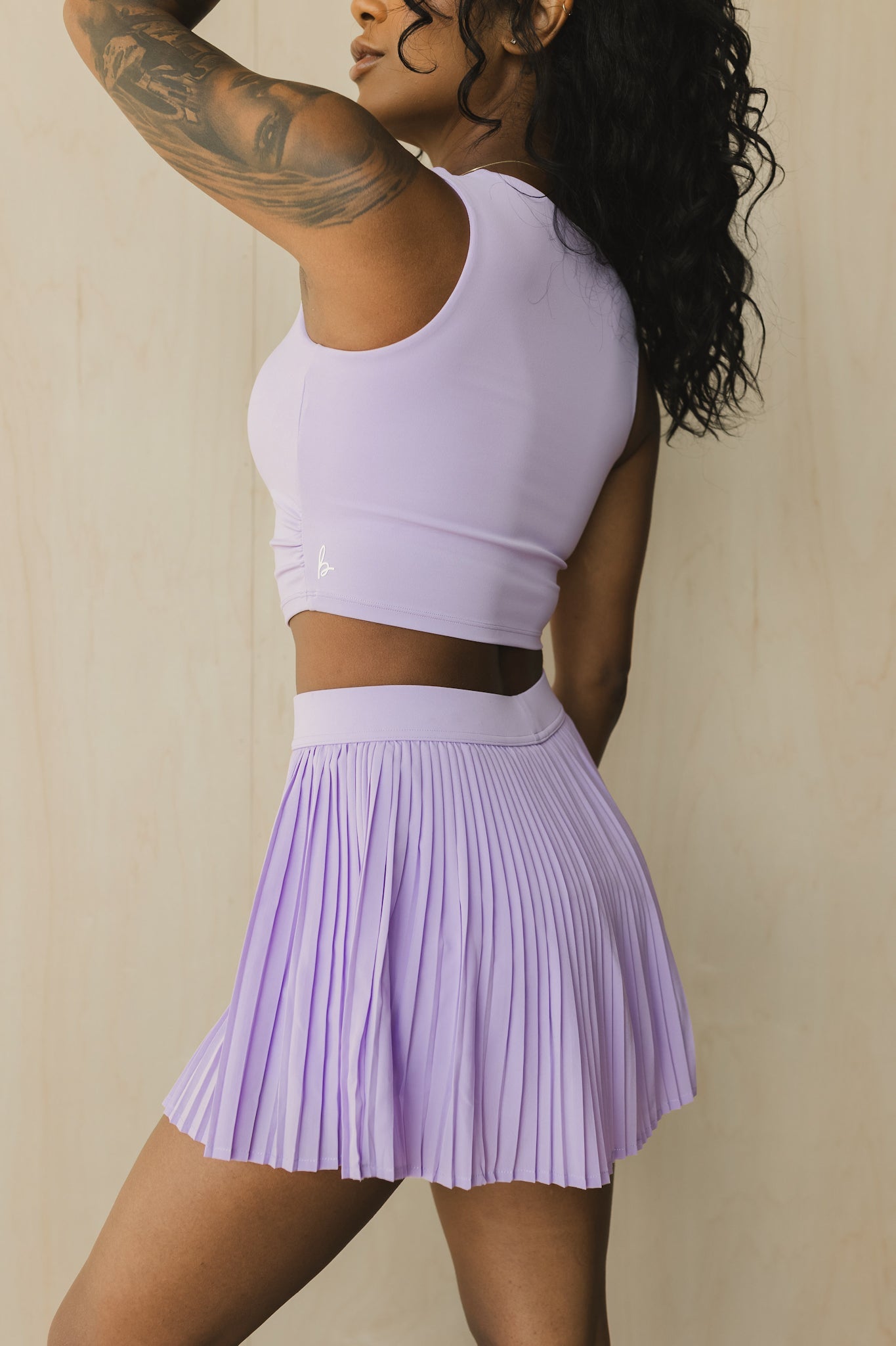 Micro Pleated Skirt