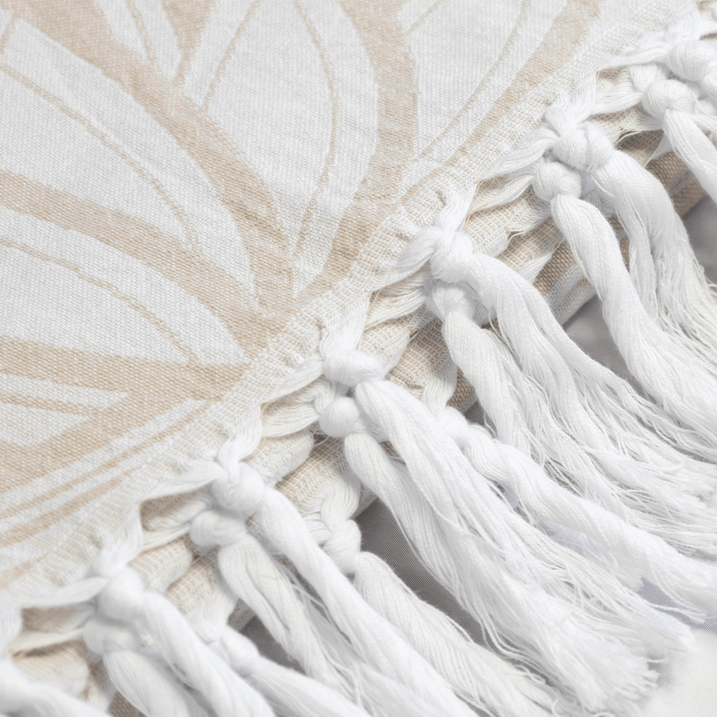 Turkish Towels Canada | Body Towel | Oat + White