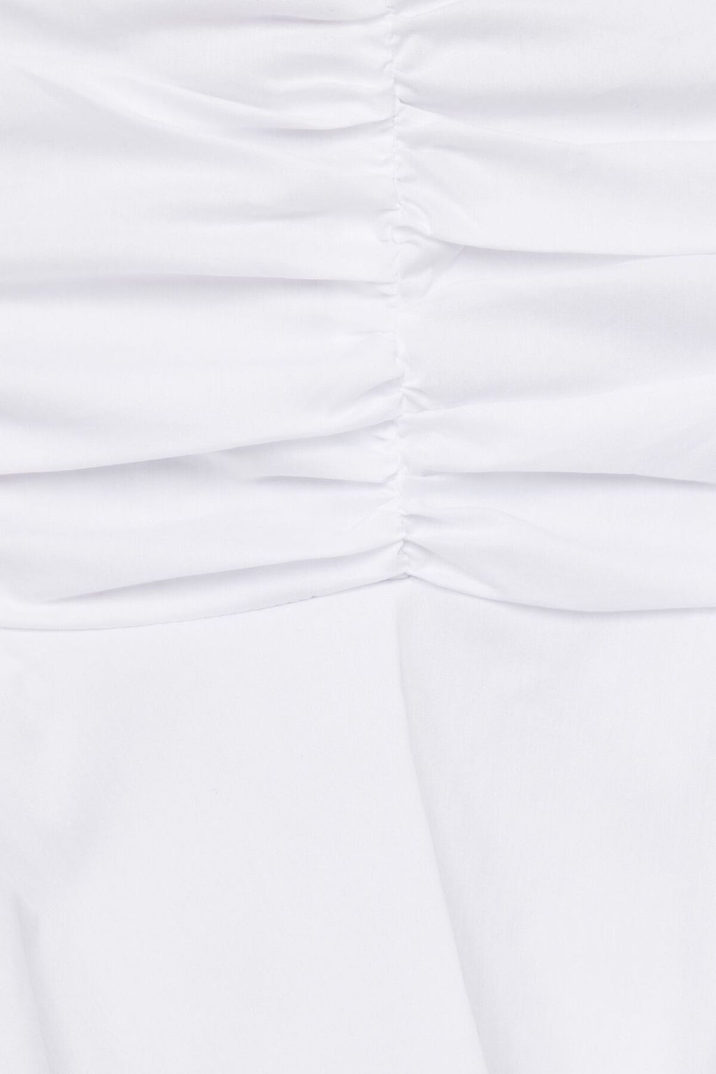 Mini-jupe en popeline taille basse