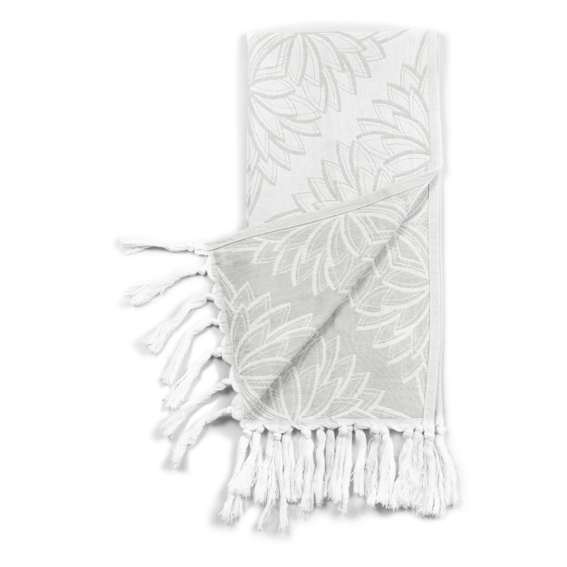 Serviettes turques Canada | Ensemble gris et blanc
