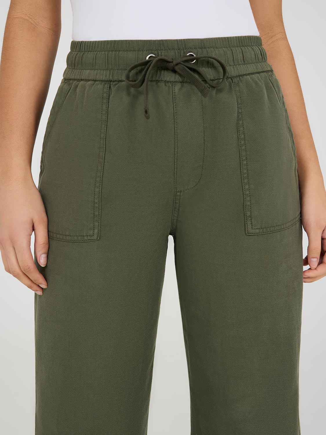 Pantalon Tencel à jambes larges