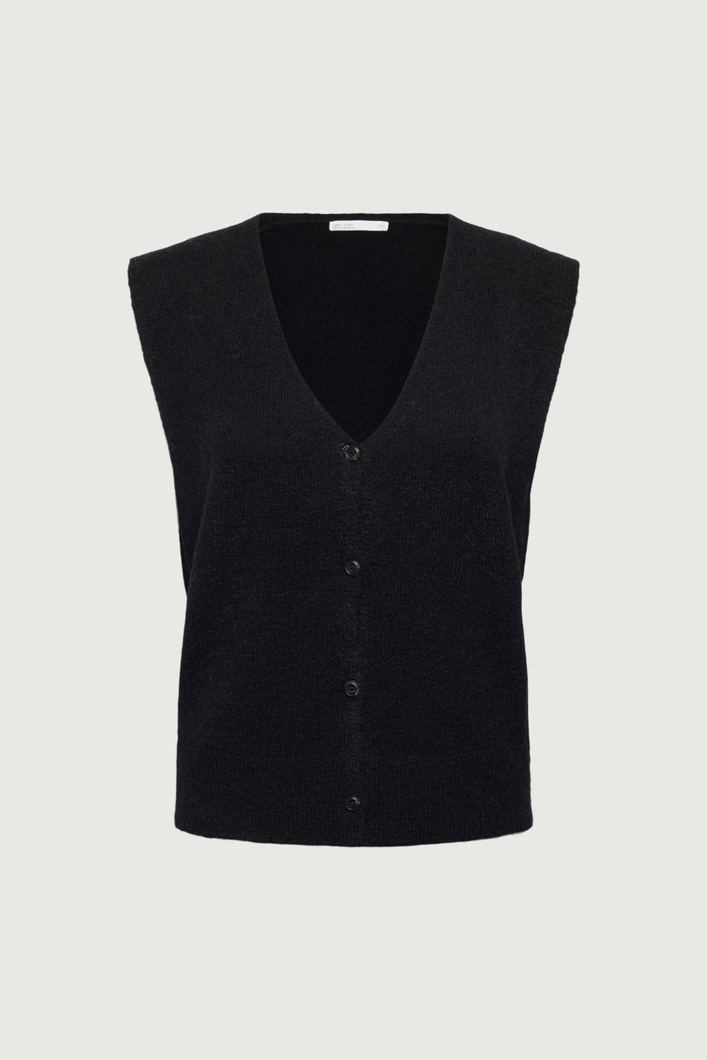 Gilet pull boutonné sur le devant