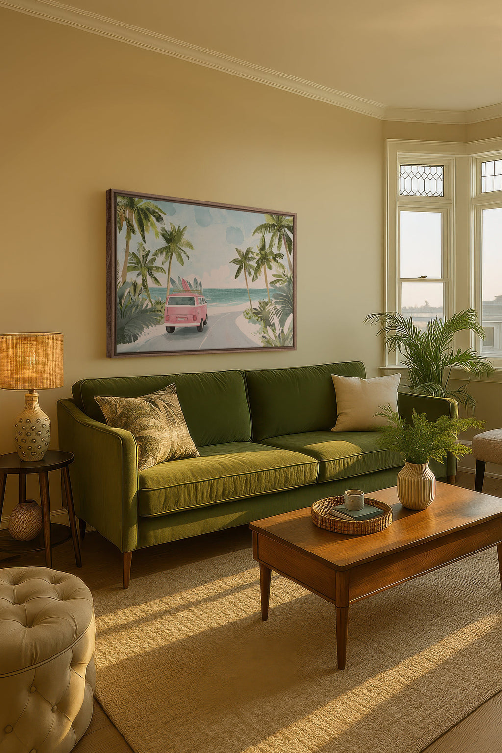 DESTINATION SUN, Stretched Canvas Artwork