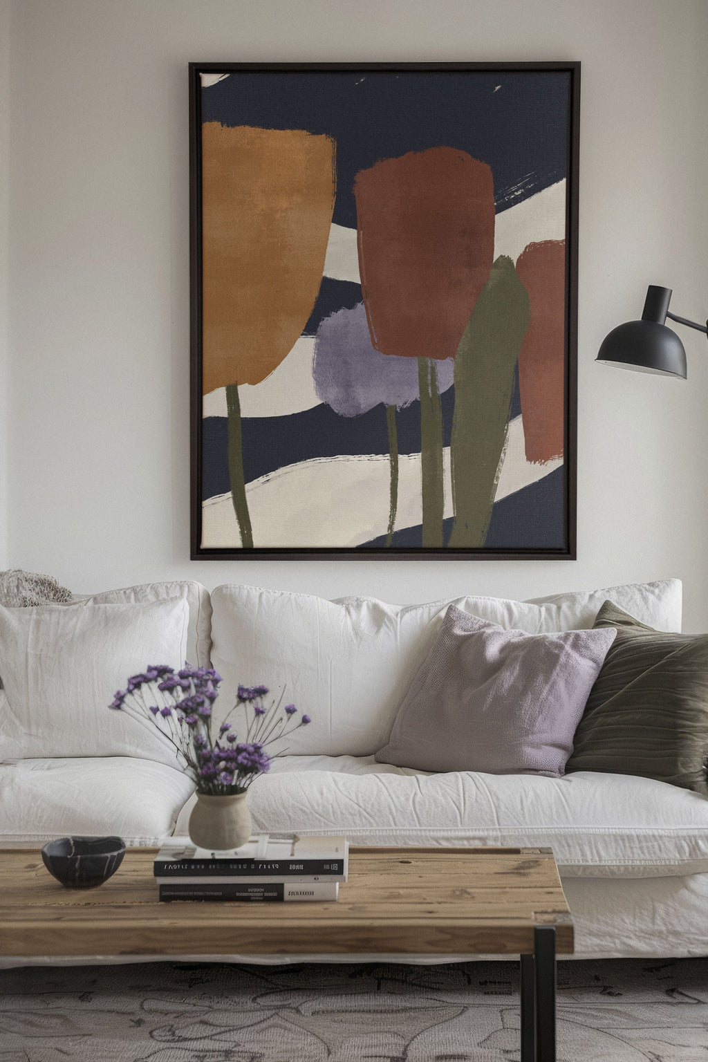 FLORAISONS, Stretched Canvas Artwork