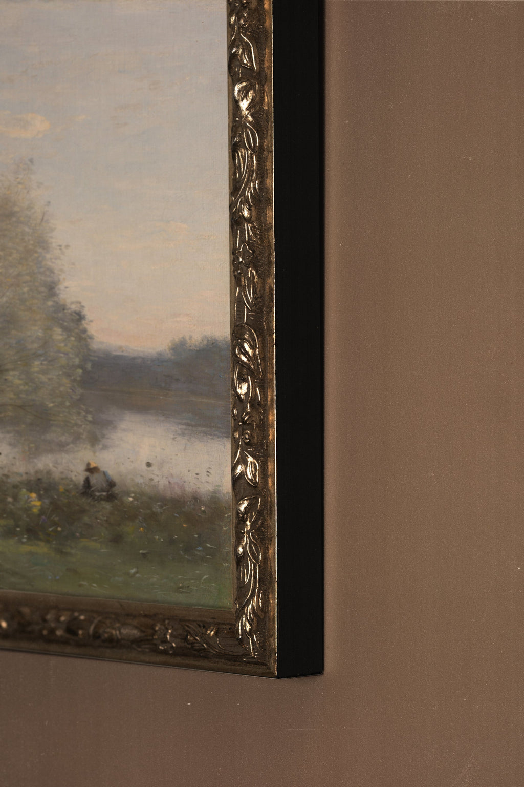 SWEETNESS OF THE SHORE, VINTAGE SILVER FRAME