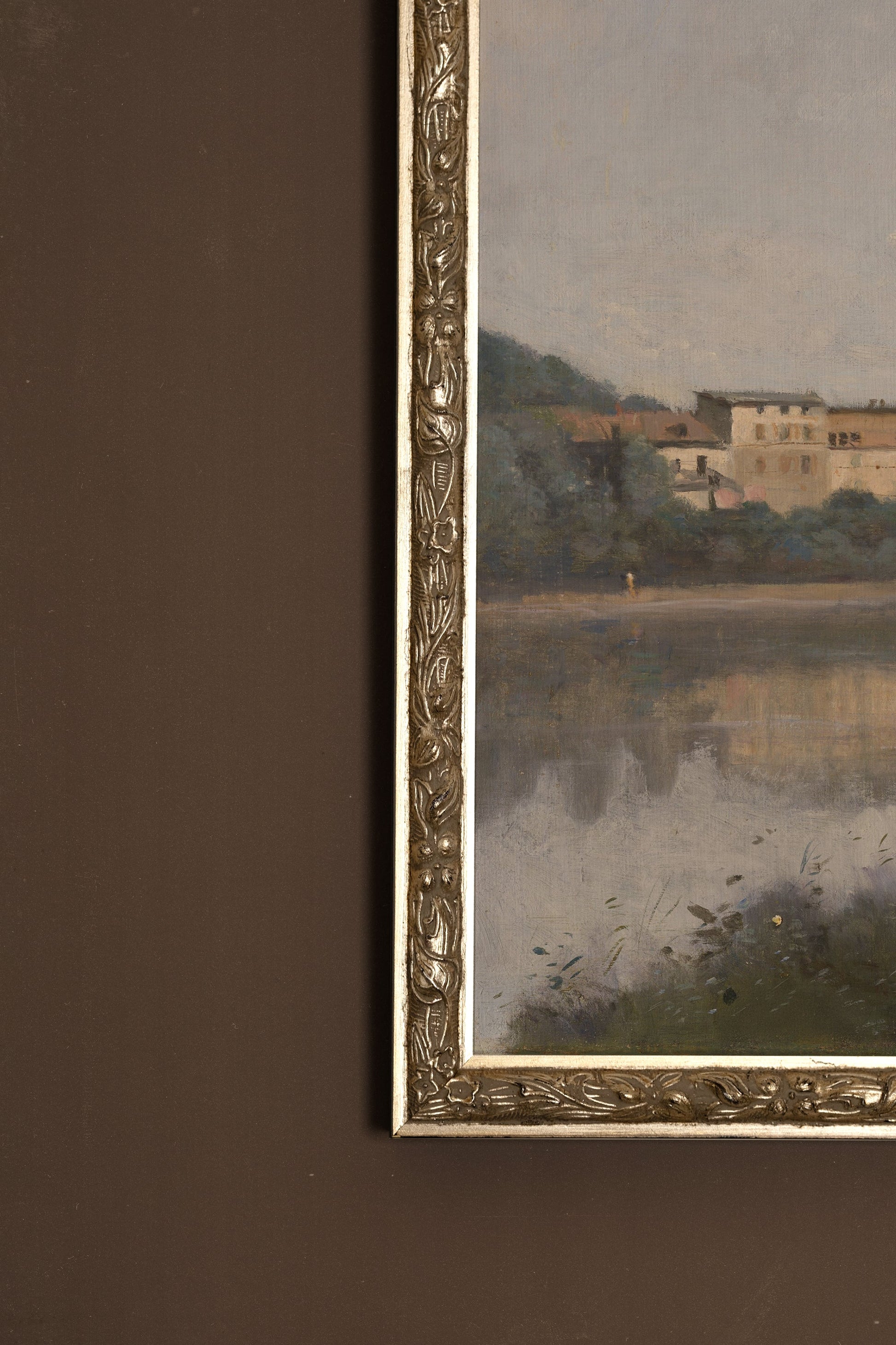 SWEETNESS OF THE SHORE, VINTAGE SILVER FRAME