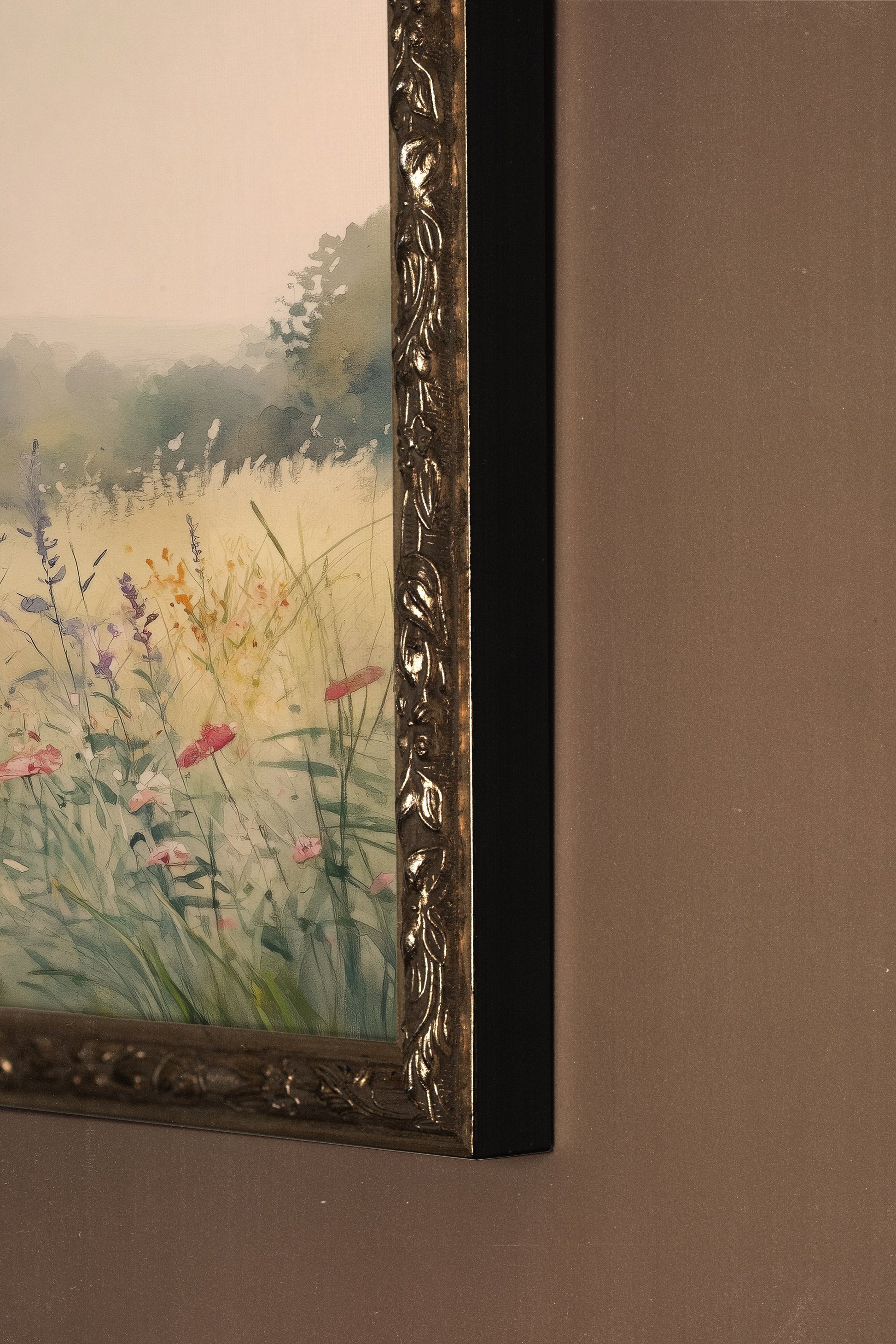 Summer Clearing, Vintage Silver Frame