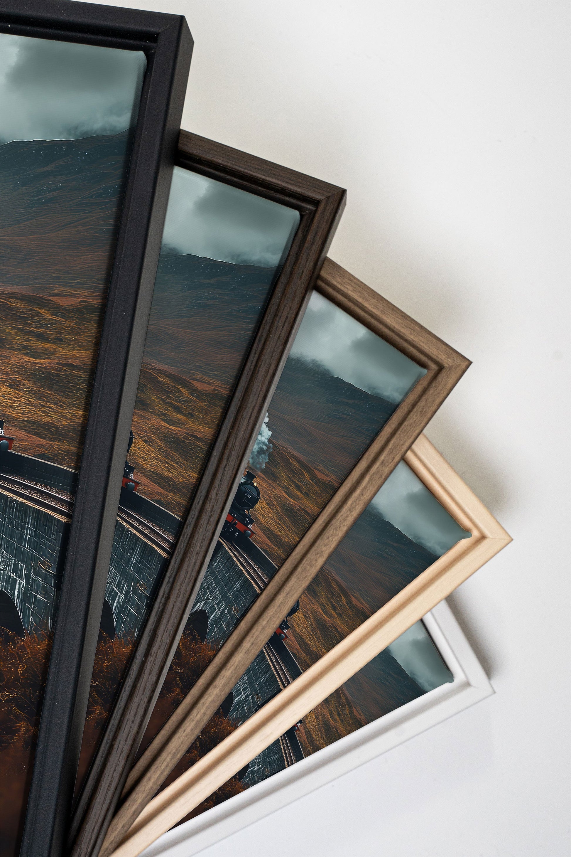 BRIDGE OF MIST, Stretched Canvas Artwork