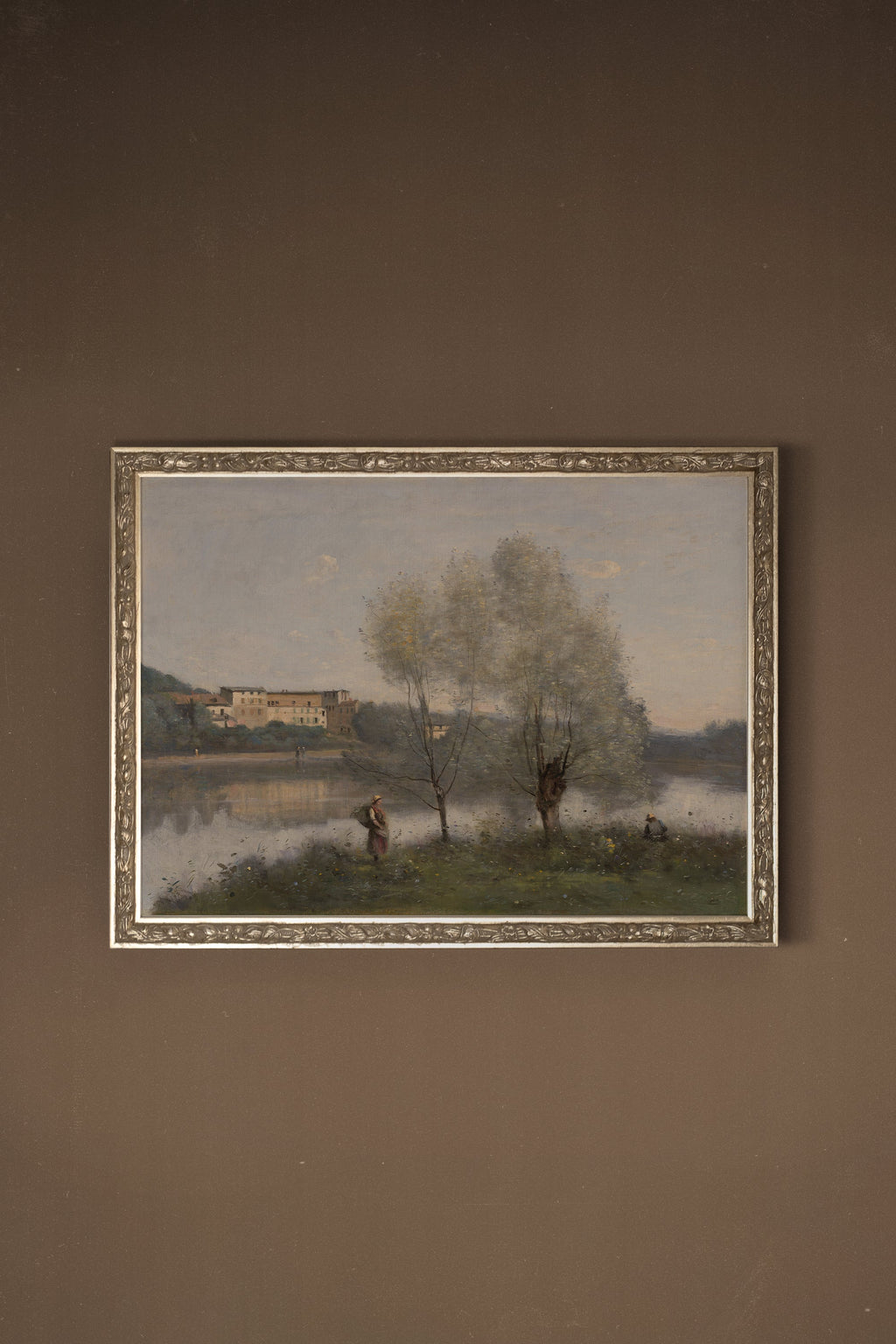 SWEETNESS OF THE SHORE, VINTAGE SILVER FRAME