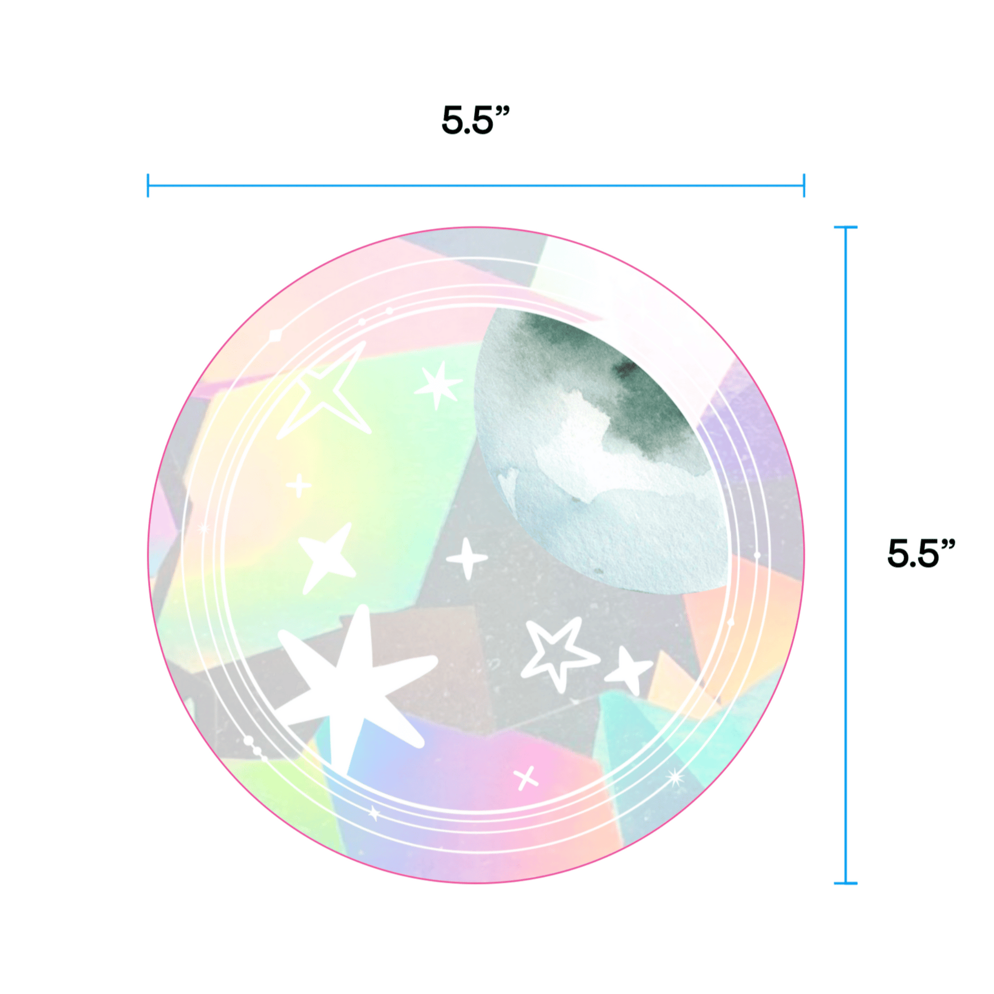 Cosmo Suncatcher Sticker