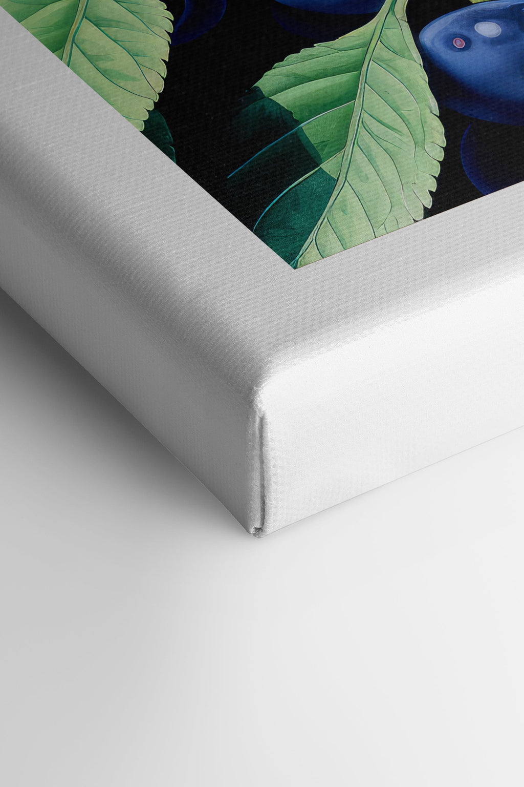 Blueberry Bliss, Stretched Canvas Artwork