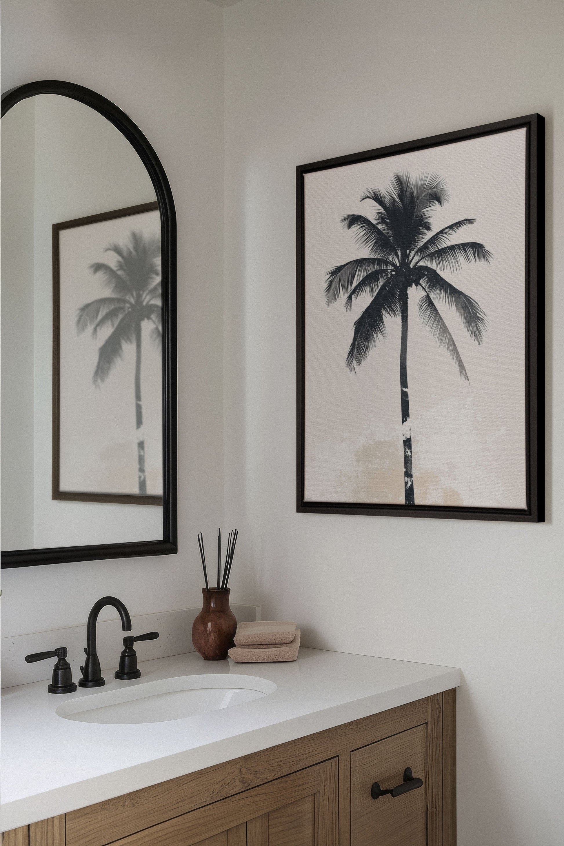 PALM BLISS, Stretched Canvas Artwork