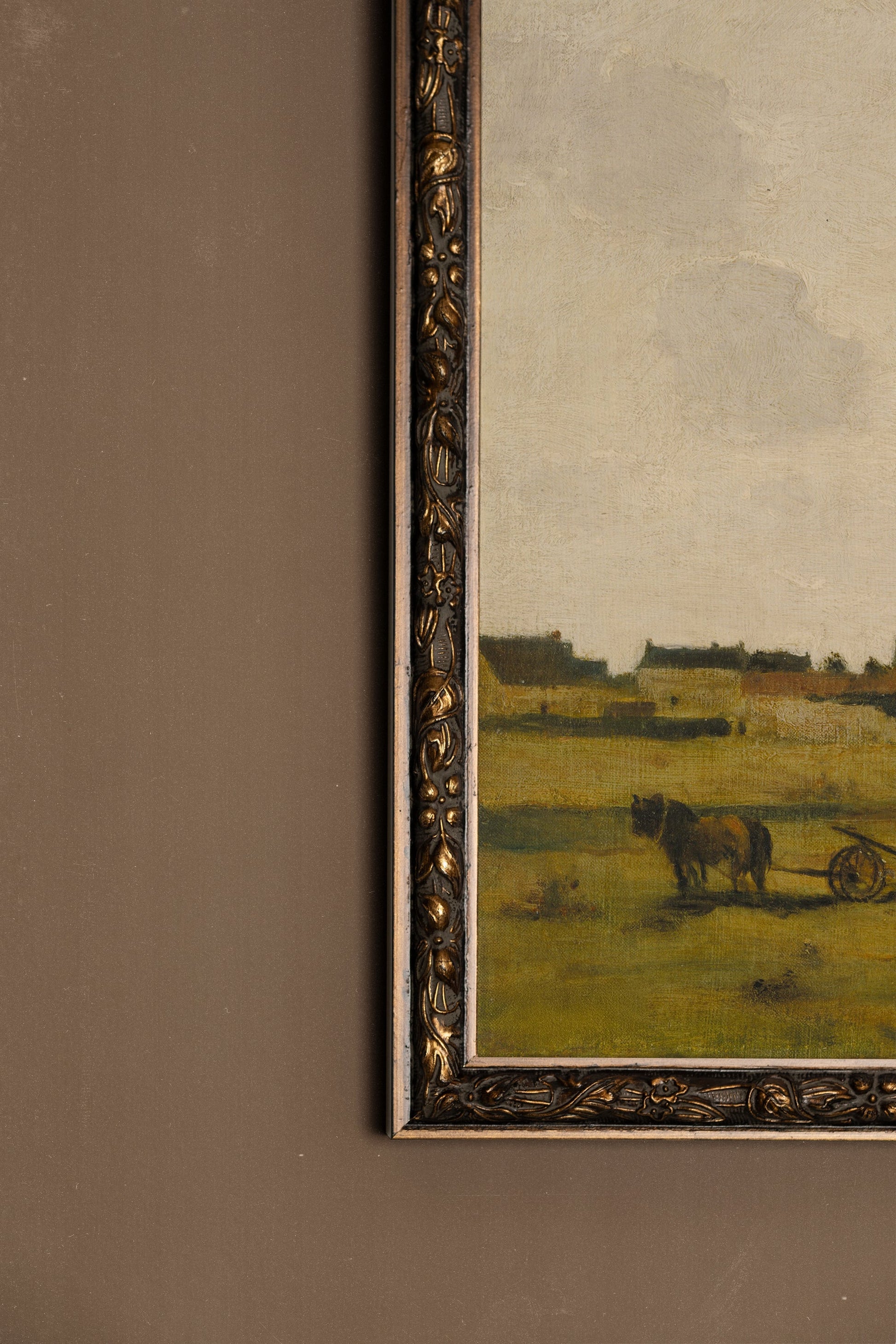Awakening of the Fields, Vintage Bronze Frame