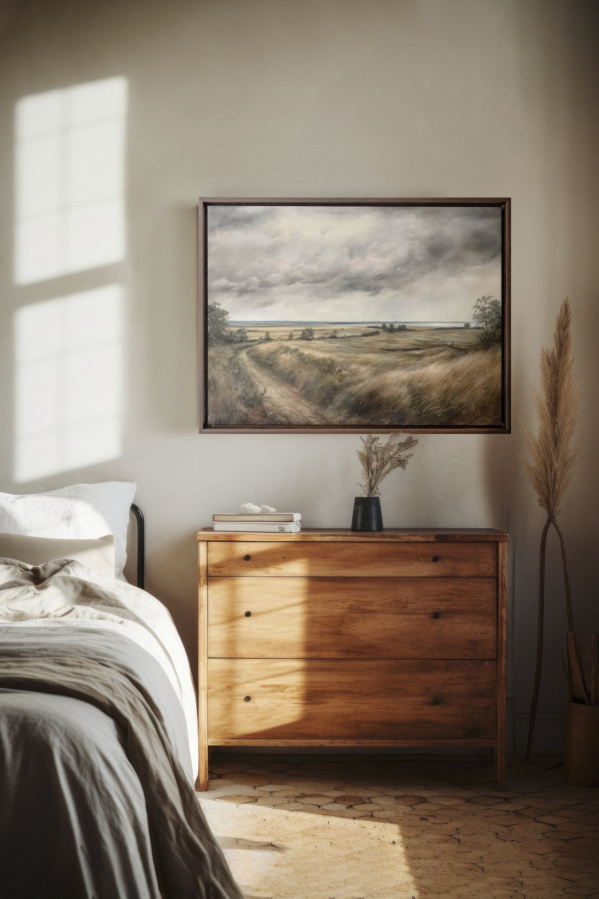 MOODY BREEZES, Stretched Canvas Artwork