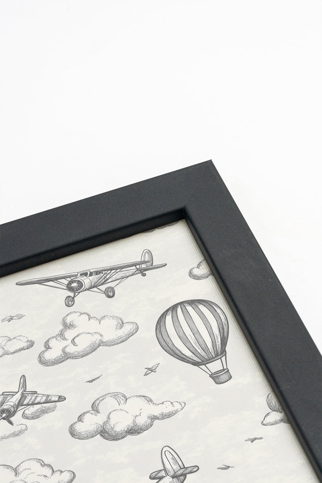 ADVENTURE SKY, Framed Stretched Canvas