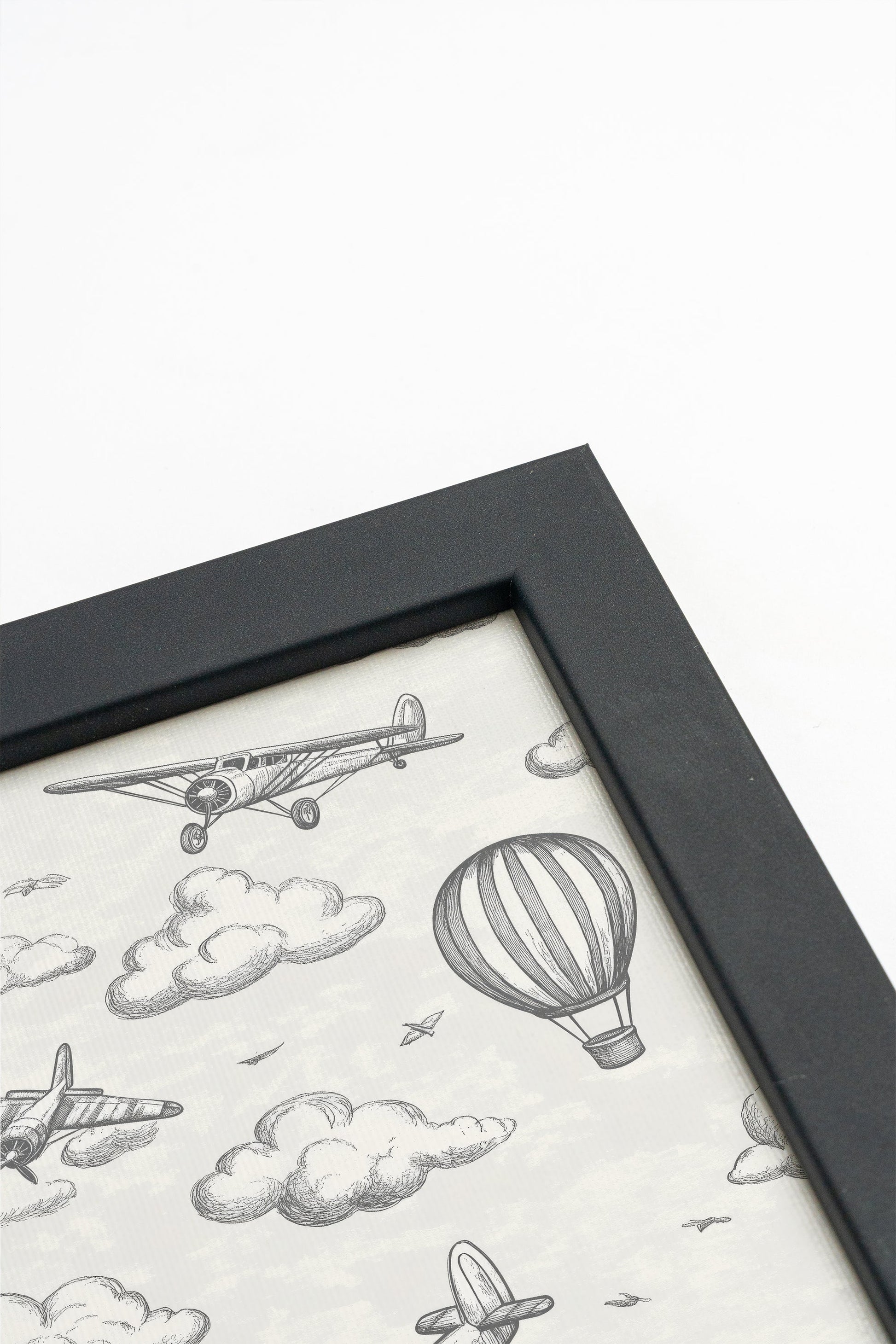 ADVENTURE SKY, Framed Stretched Canvas