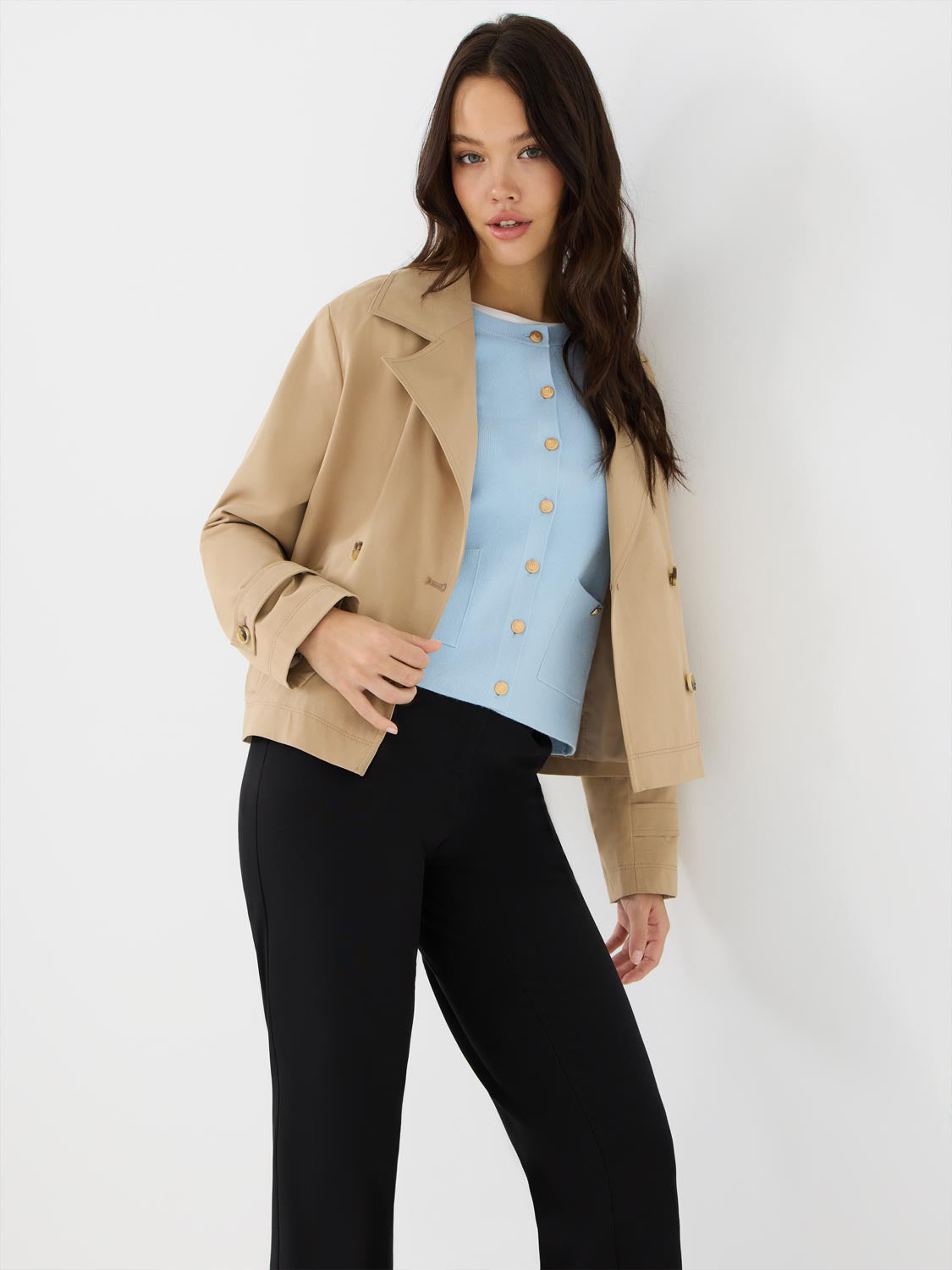 Trench-coat cintré