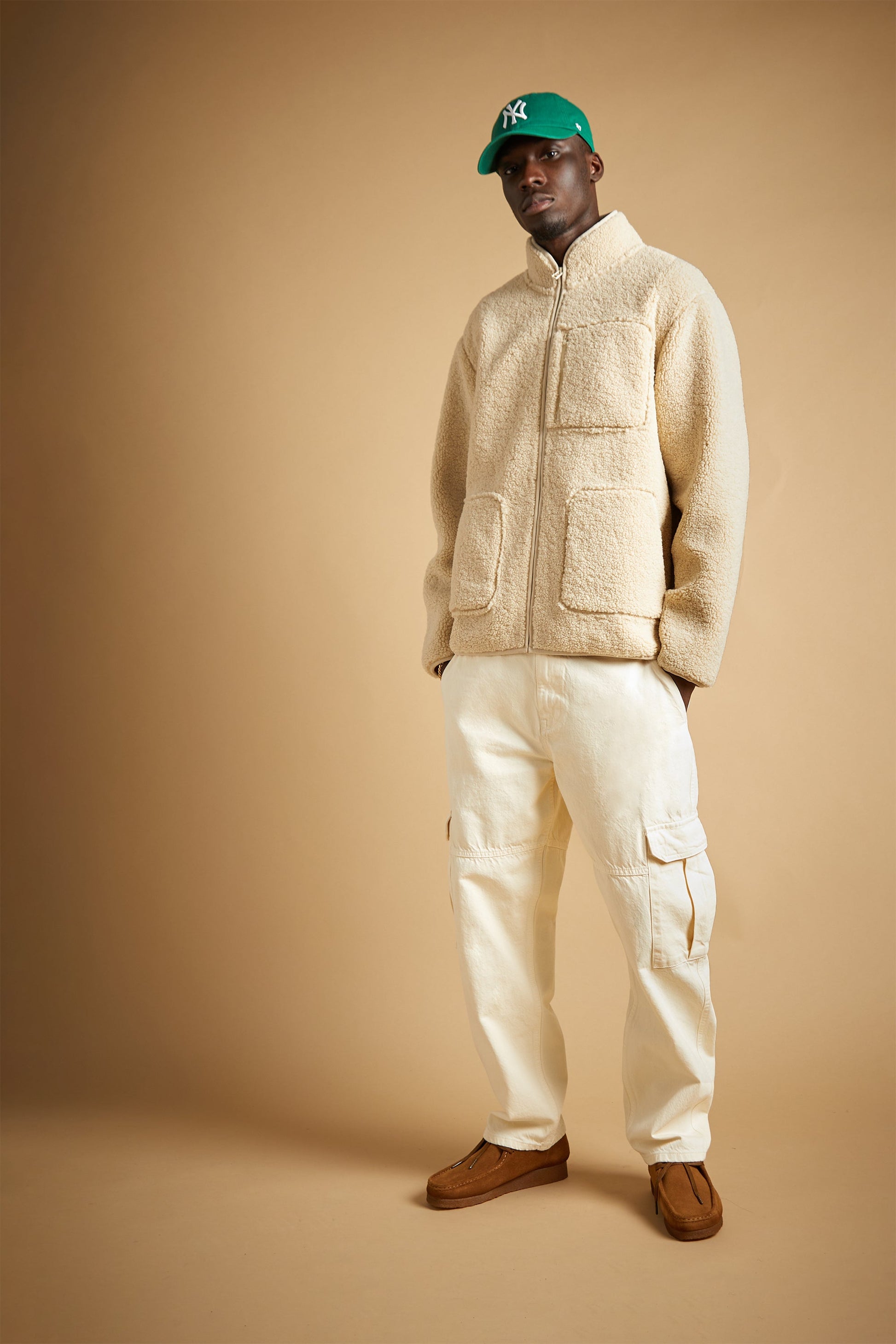 VESTE SHERPA ZIPPÉE