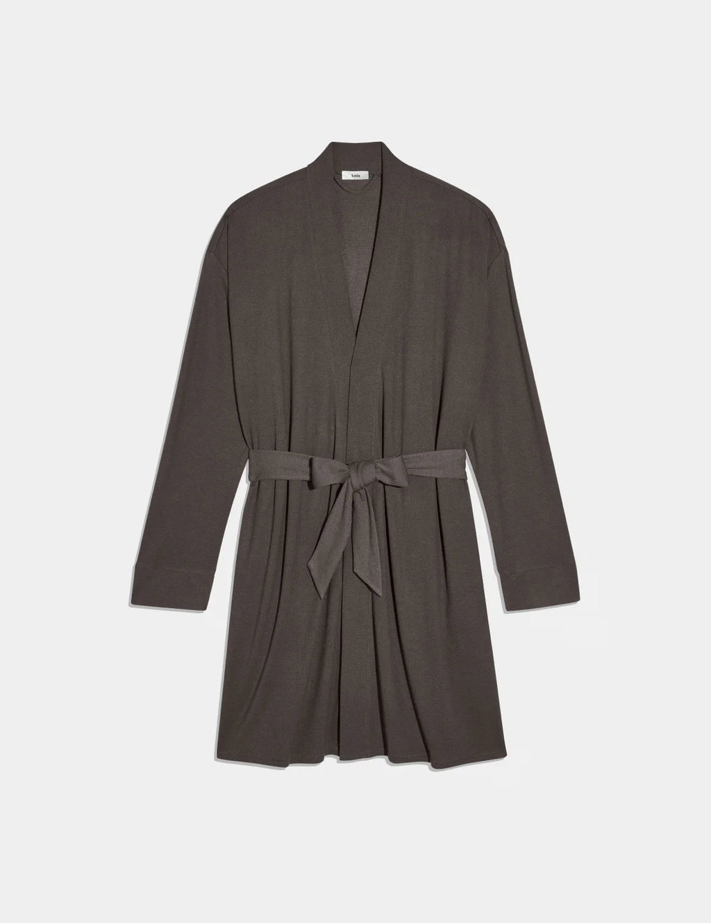 Robe côtelée en modal