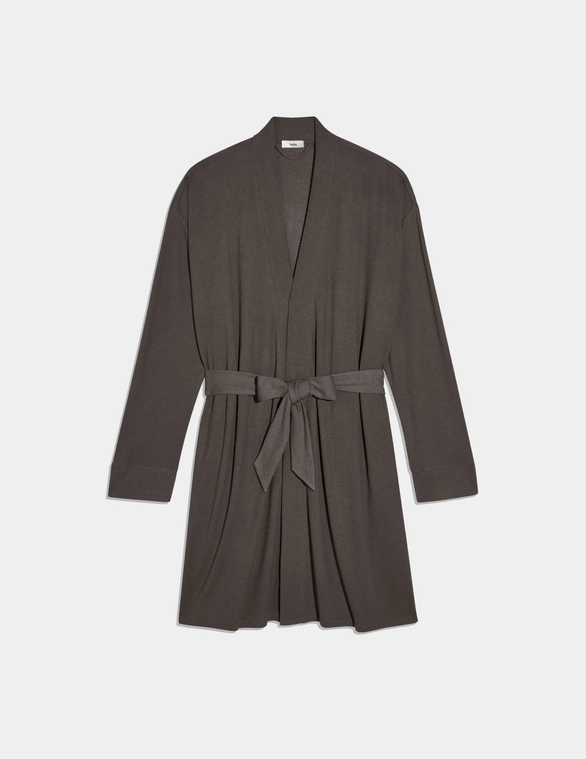 Robe côtelée en modal