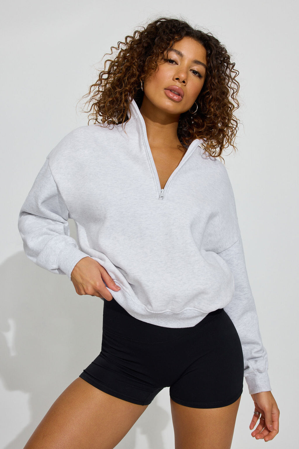 Sweat-shirt UltraFleece demi-zip