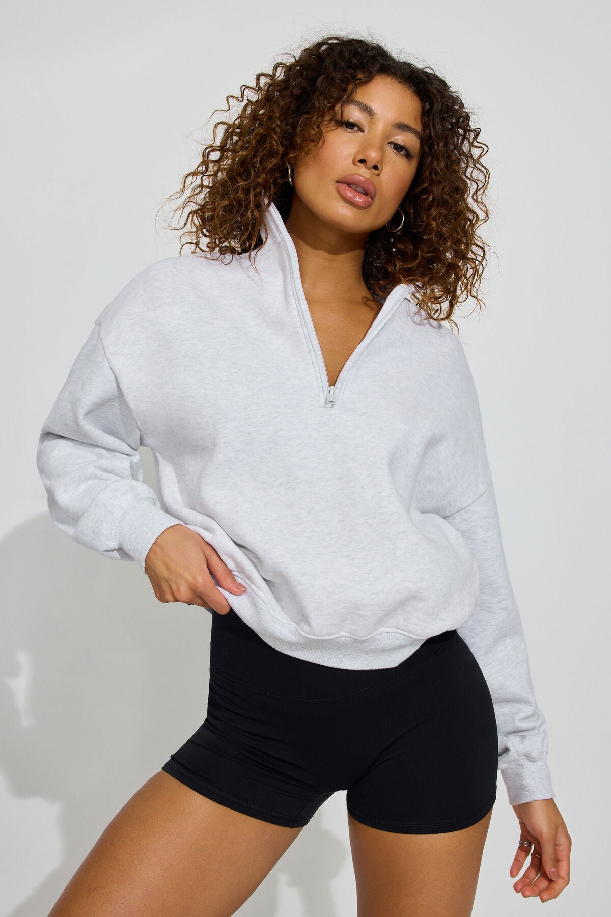Sweat-shirt UltraFleece demi-zip