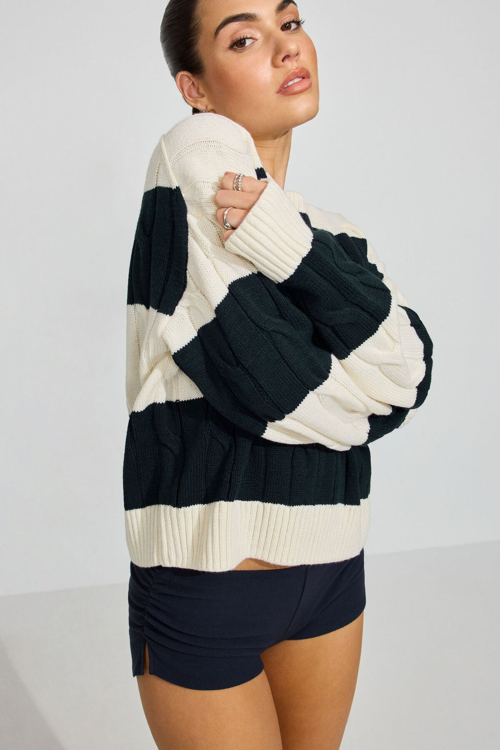 Oversized Cable Sweater