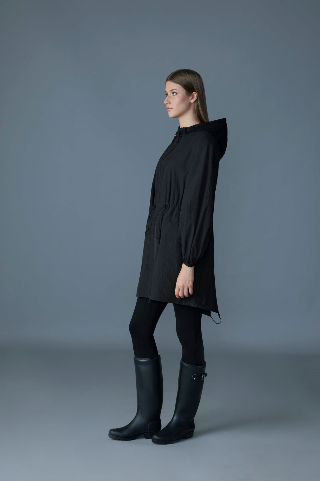 Veste de pluie longue et pliable ALYSTER