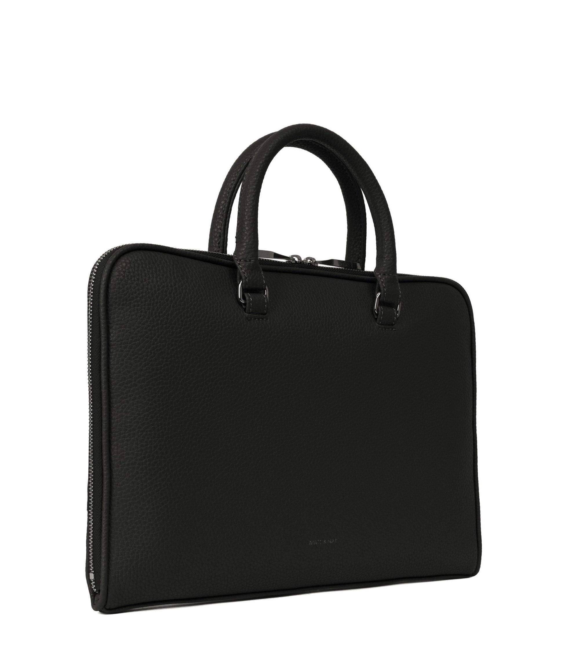 HOLDER Slim Vegan Briefcase - Purity