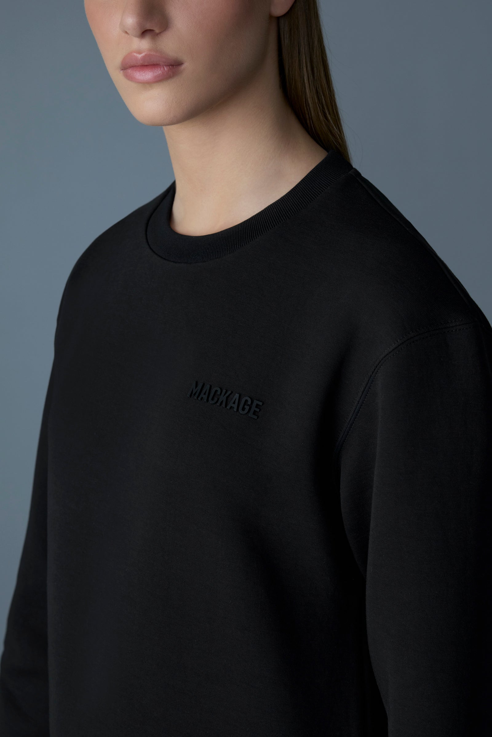 JULIANNA Double-Face Jersey Sweatshirt