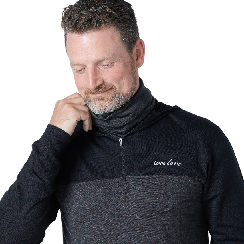 Unisex Neck Gaiter - Reversible Two-Tone