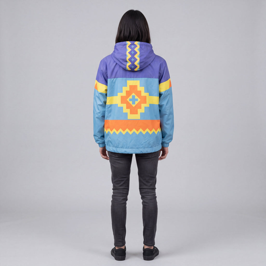 Purple Horizon Windbreaker