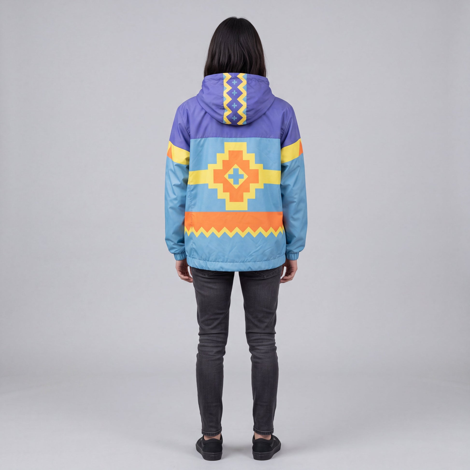 Purple Horizon Windbreaker