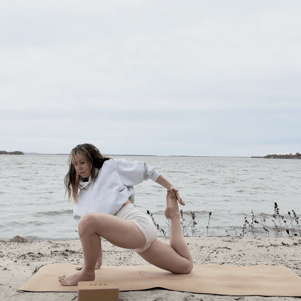 3" Organic Cork Yoga Blocks • The Crk Block