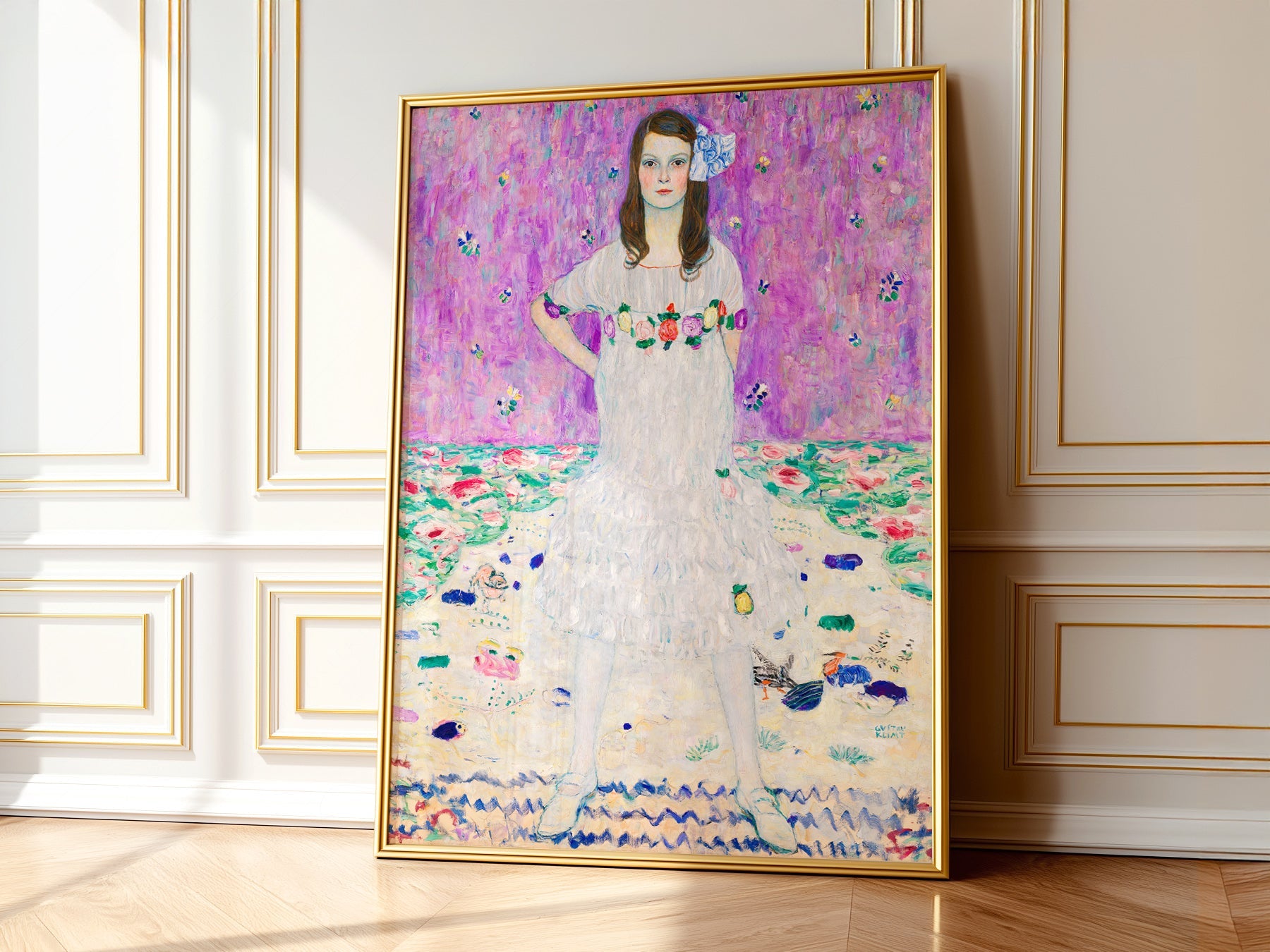 Gustav Klimt Mäda Primavesi Art Print – Vienna Secession Wall Decor